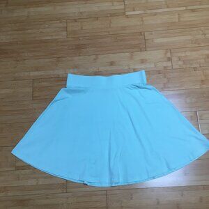 NWOT Charlotte Russe Light Teal Skater Skirt